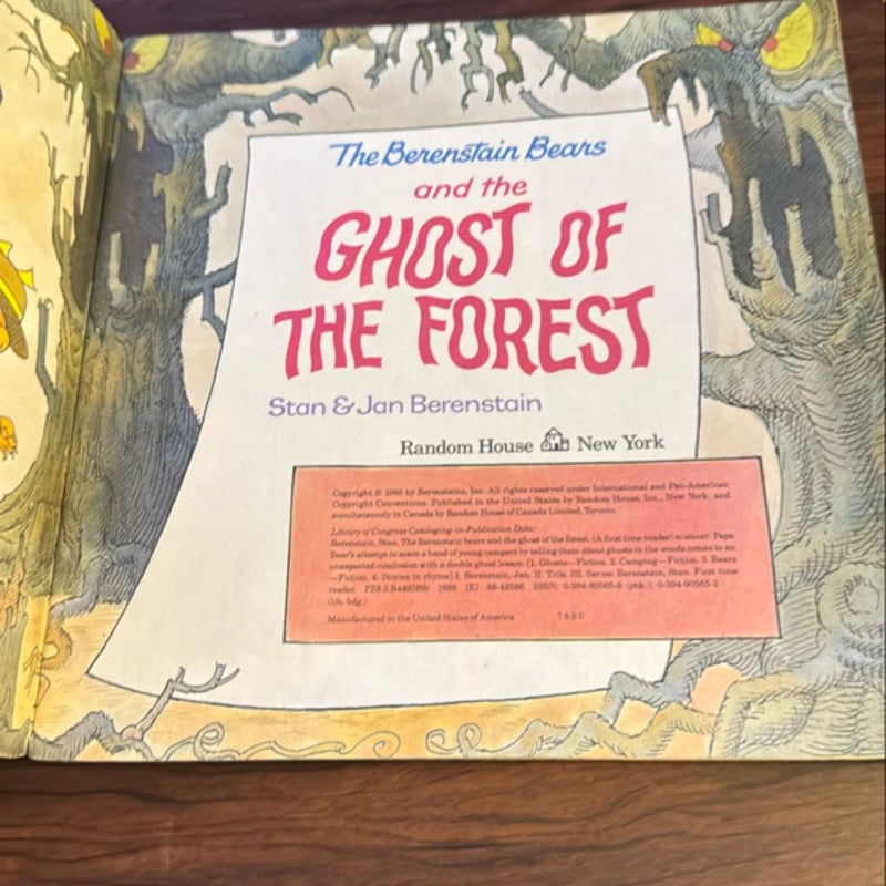 The Berenstain Bears and the Ghost of the Forest