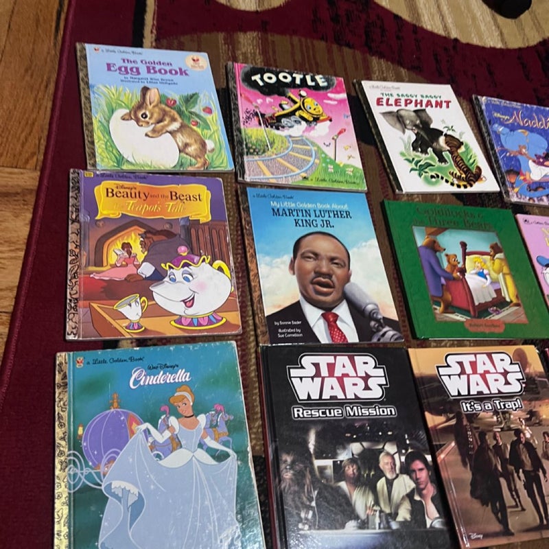 Lot of 30 Little Golden Books , must sell 