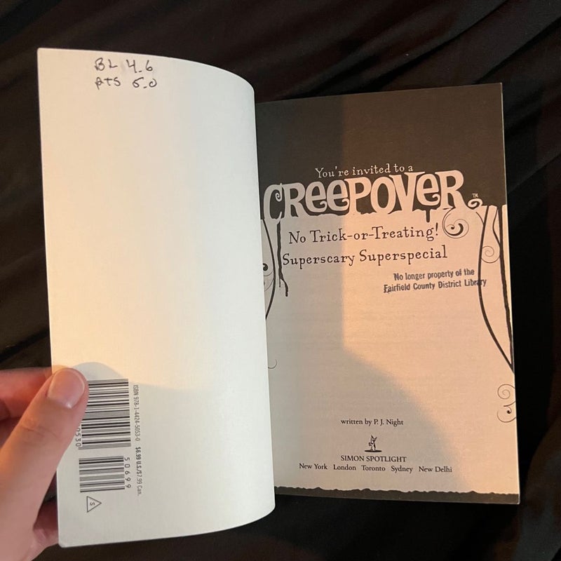 Creepover: No Trick-Or-Treating!