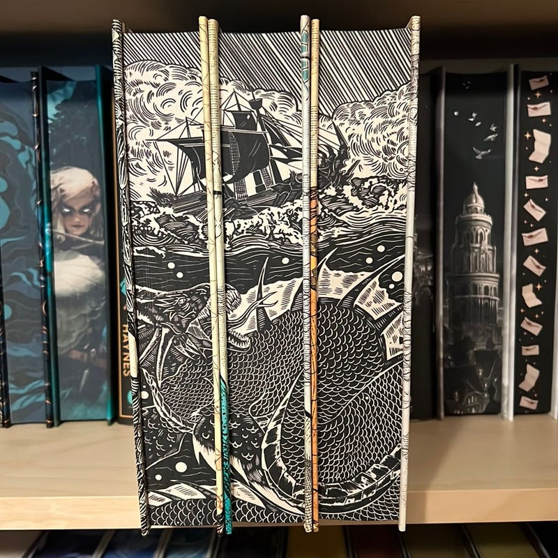 The Bone Ships (BROKEN BINDING)(unsigned) 