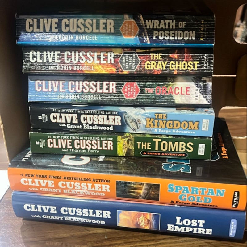 Clive Cussler - A Fargo Adventure series ( 7 books)