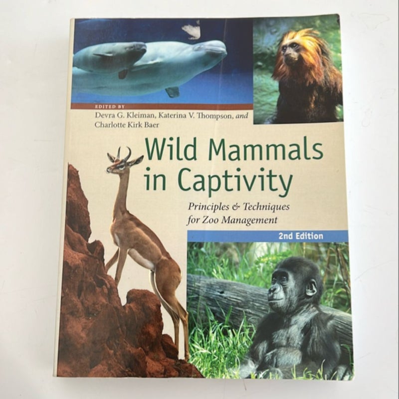 Wild Mammals in Captivity