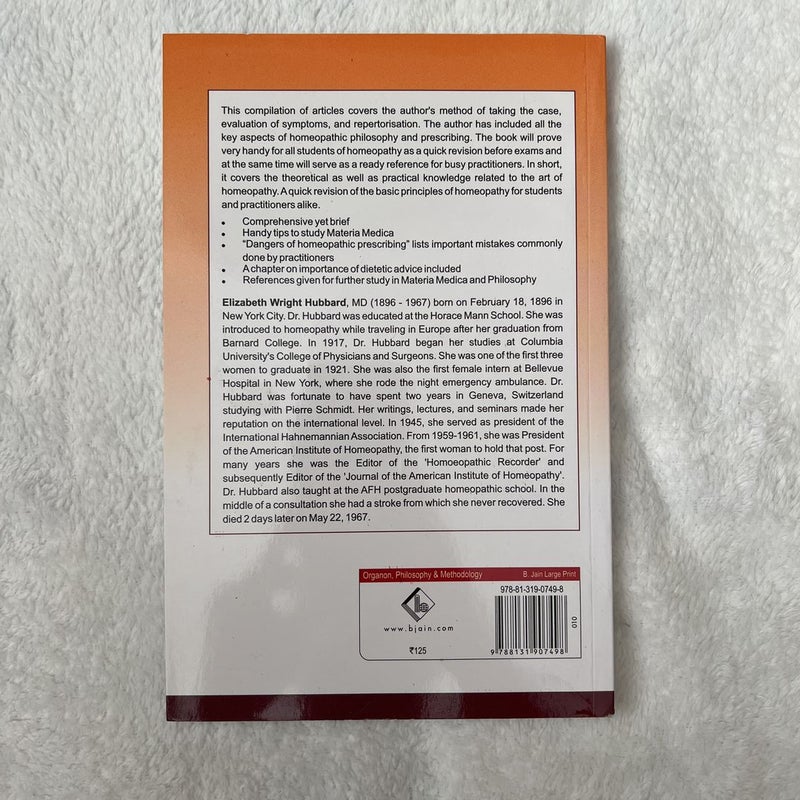 Brief Study Course in Homeopathy