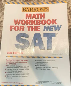 Math Workbook for the New SAT®