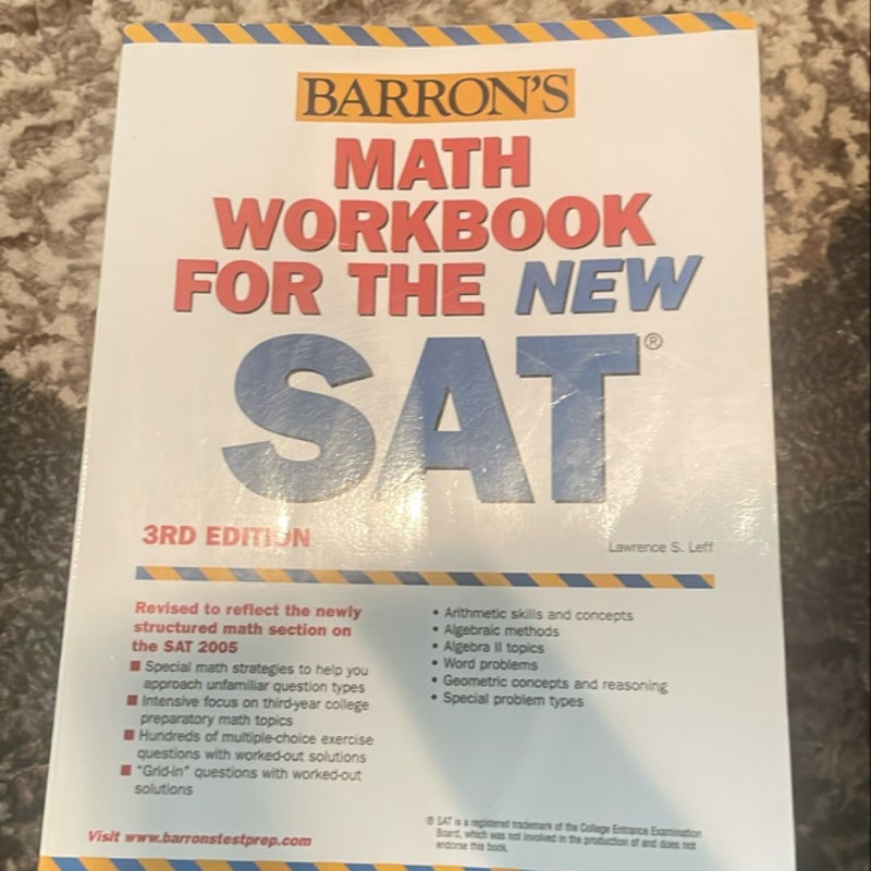 Math Workbook for the New SAT®