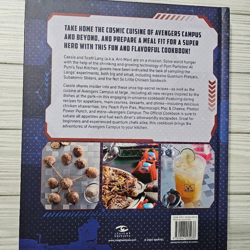 Avengers Campus: the Official Cookbook