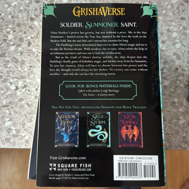 The Shadow and Bone Trilogy Boxed Set