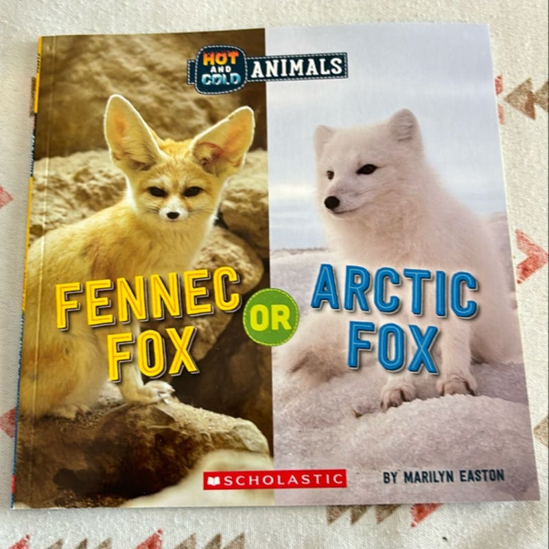 Fennec Fox or Arctic Fox (Wild World: Hot and Cold Animals)