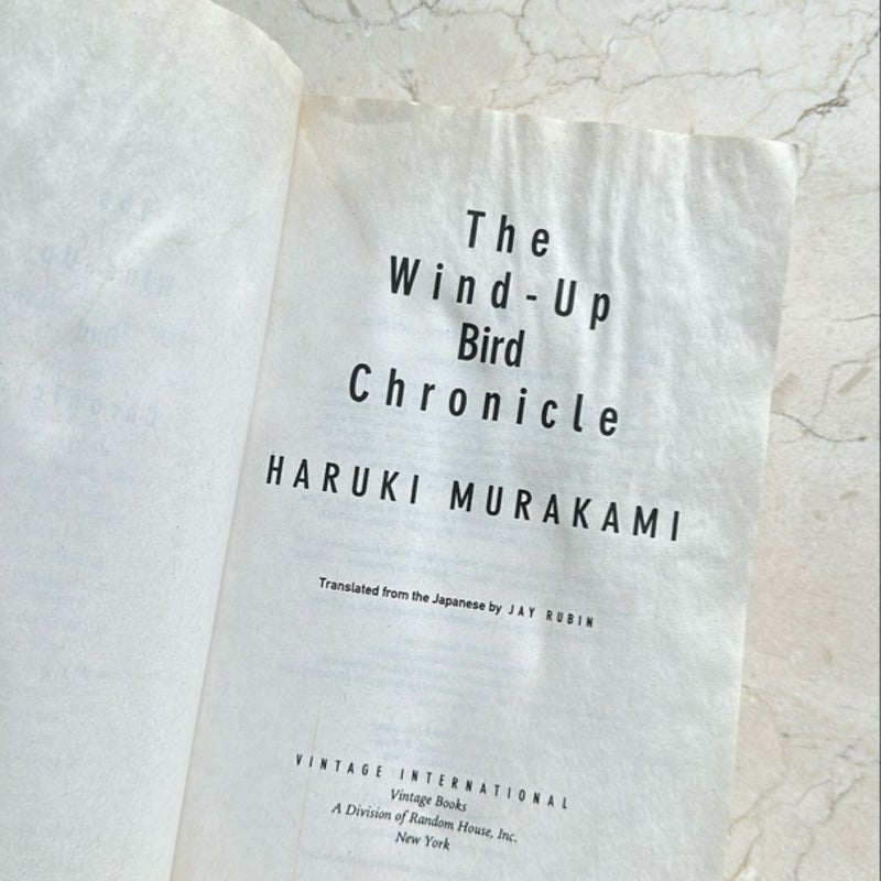 The Wind-Up Bird Chronicle