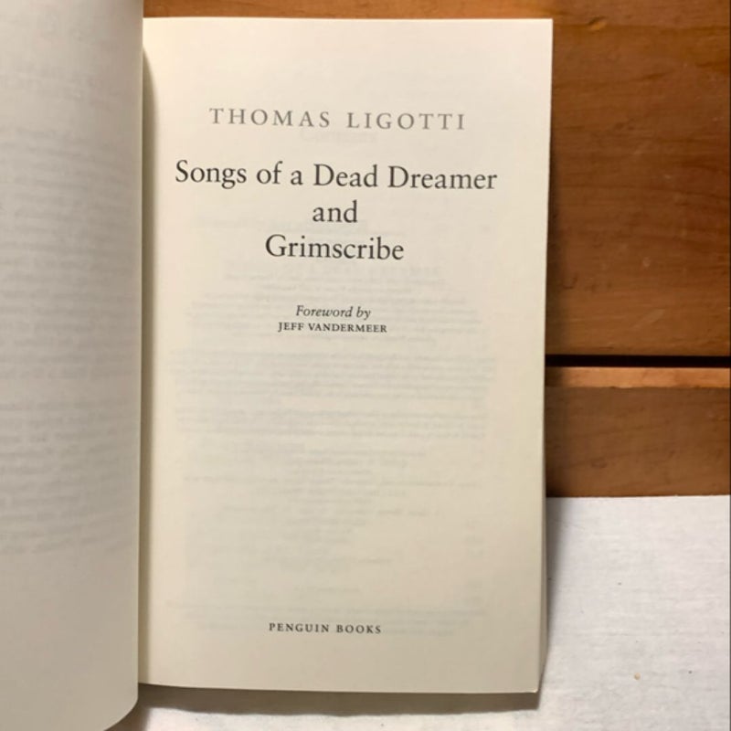 Songs of a Dead Dreamer and Grimscribe