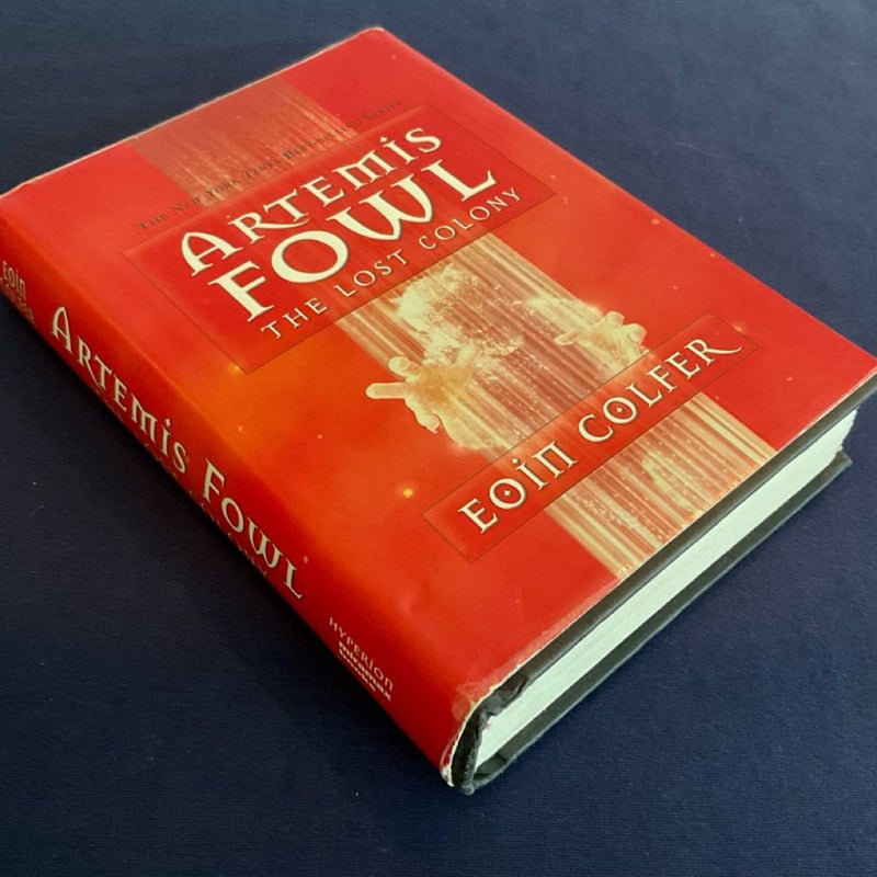 Artemis Fowl Books Two HD DJ First Editions