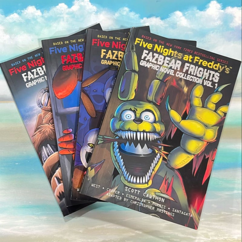 FNAF Fazbear Frights graphic novels #1-4