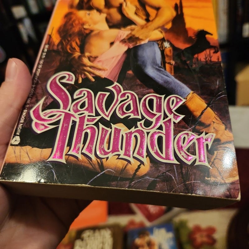 Savage Thunder Clinch Cover 1st Edition