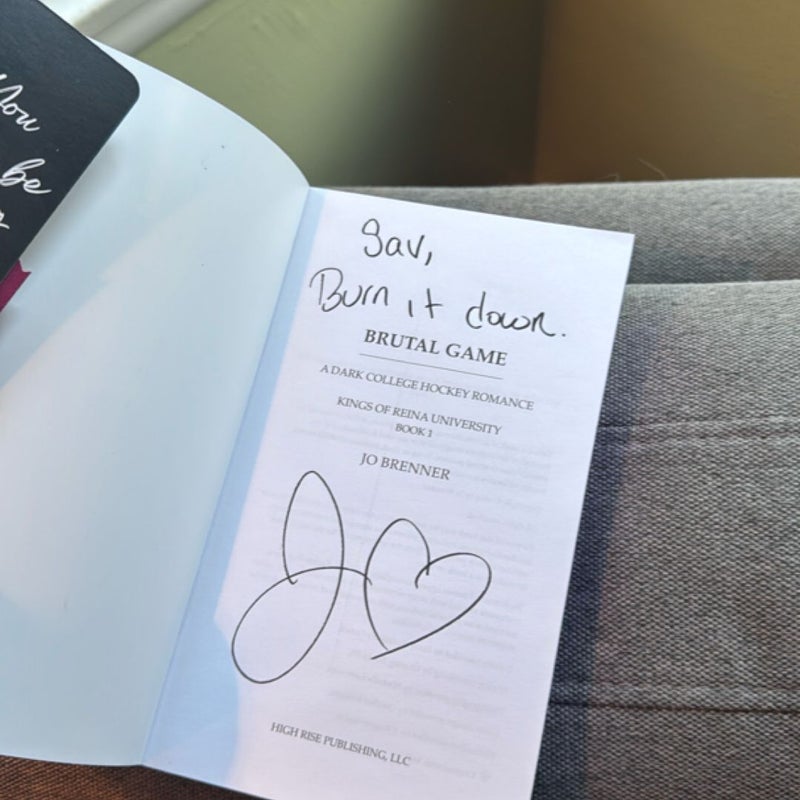 Brutal Game / SPECIAL EDITION SIGNED 