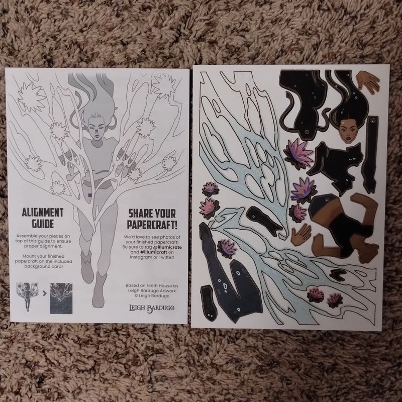 Ninth House Papercraft Kit