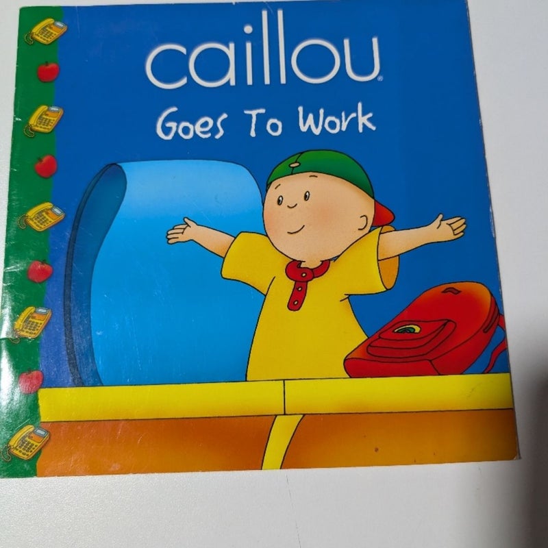 Caullou paperback 6 book lot