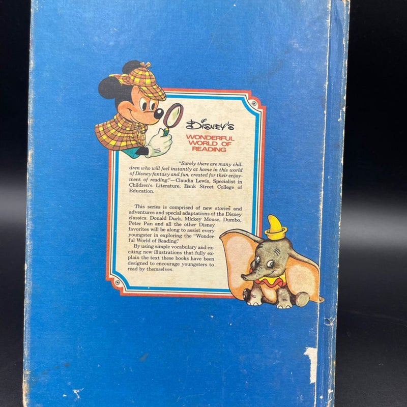 Walt Disney the sorcerers Apprentice VTG 1973 hardcover book