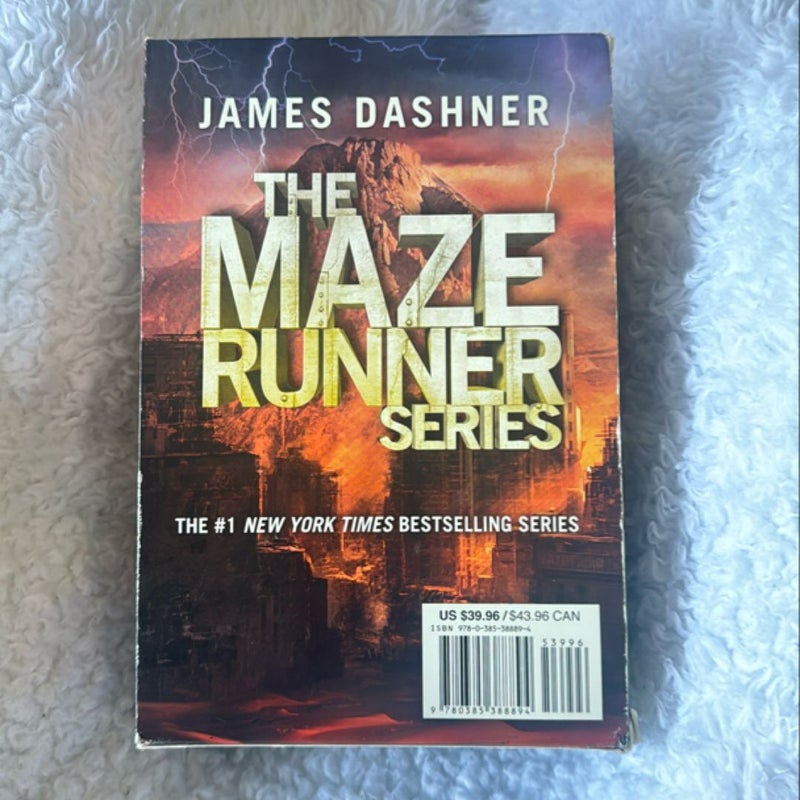 The Maze Runner Series (4-Book)