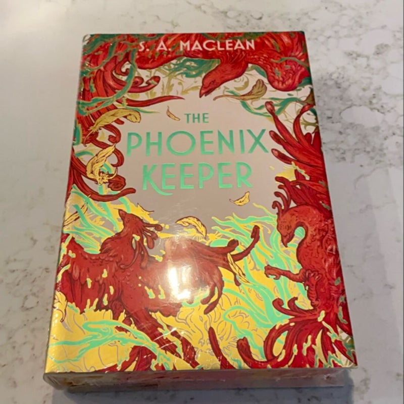 New! Signed! The Phoenix Keeper - Illumicrate Book Box