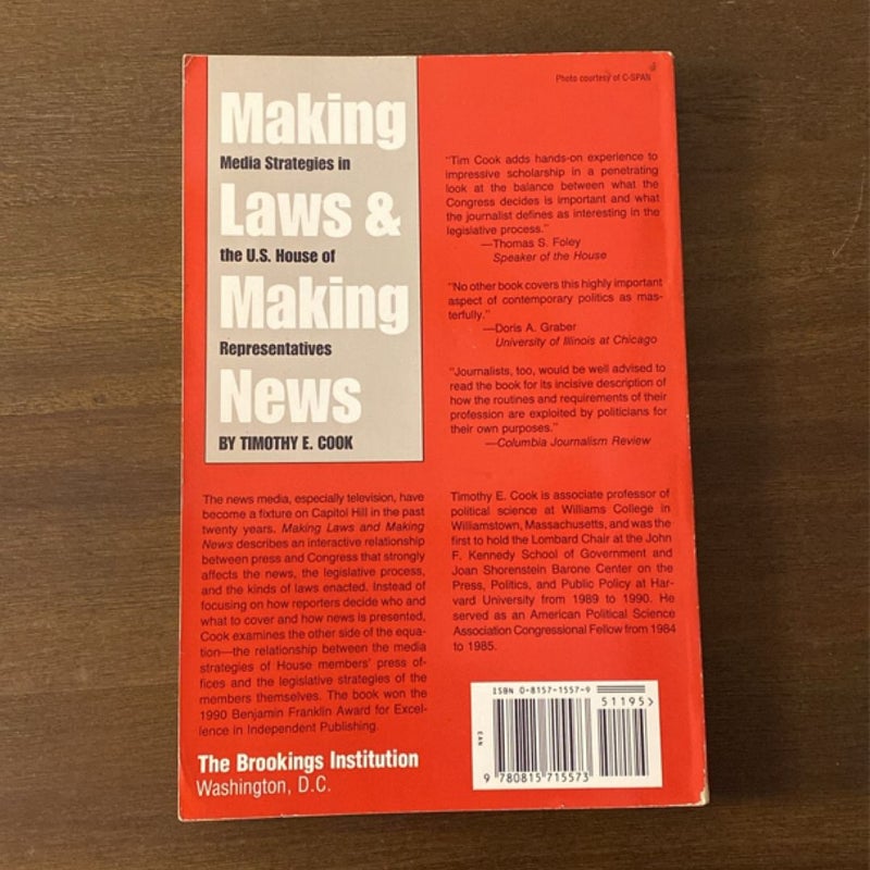 Making Laws and Making News