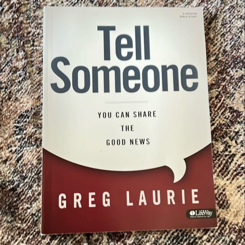 Tell Someone Bible Study Book