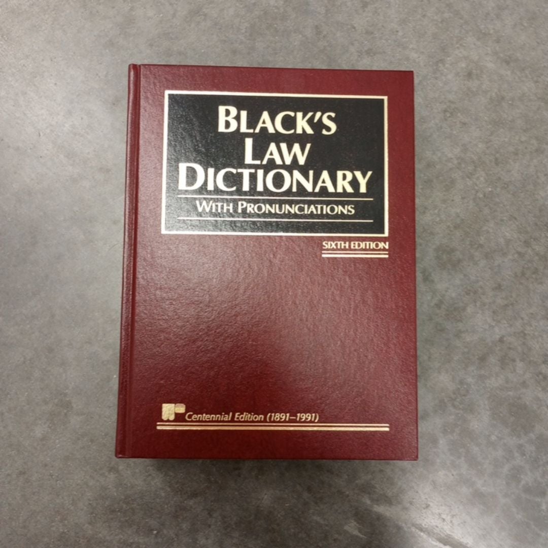 Black's Law Dictionary