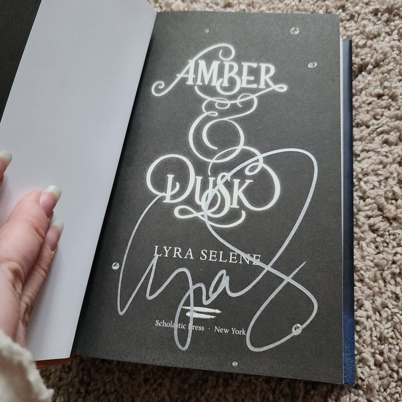 Amber and Dusk (signed)