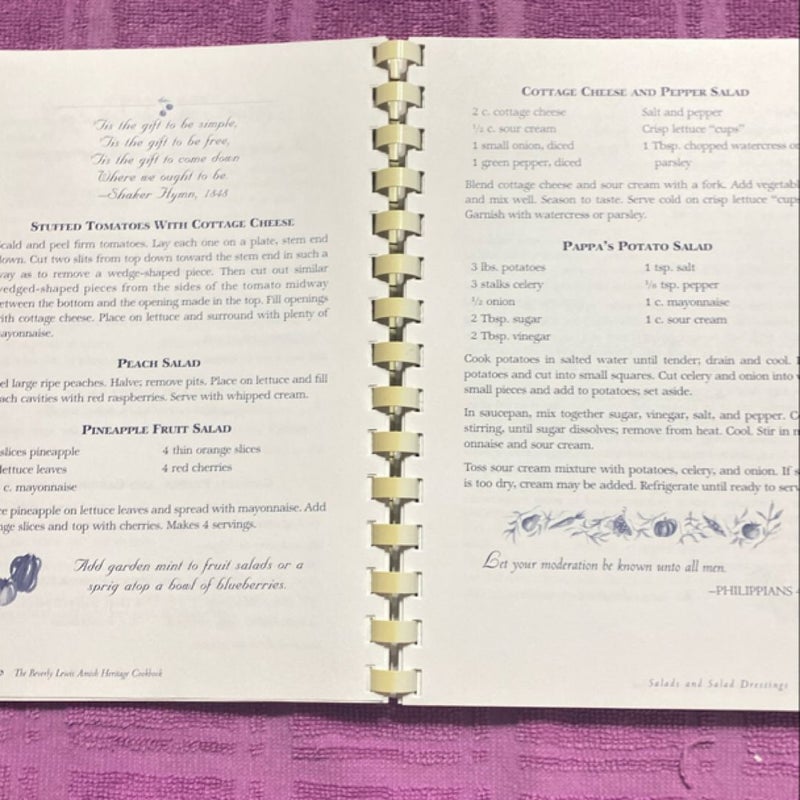 The Beverly Lewis Amish Heritage Cookbook