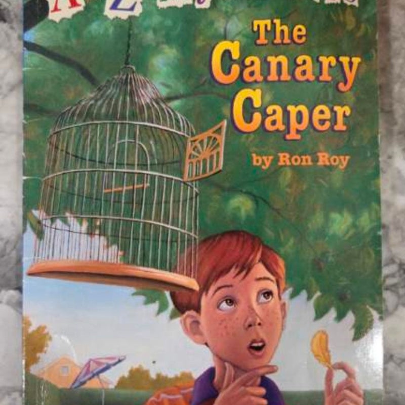 A to Z Mysteries: the Canary Caper