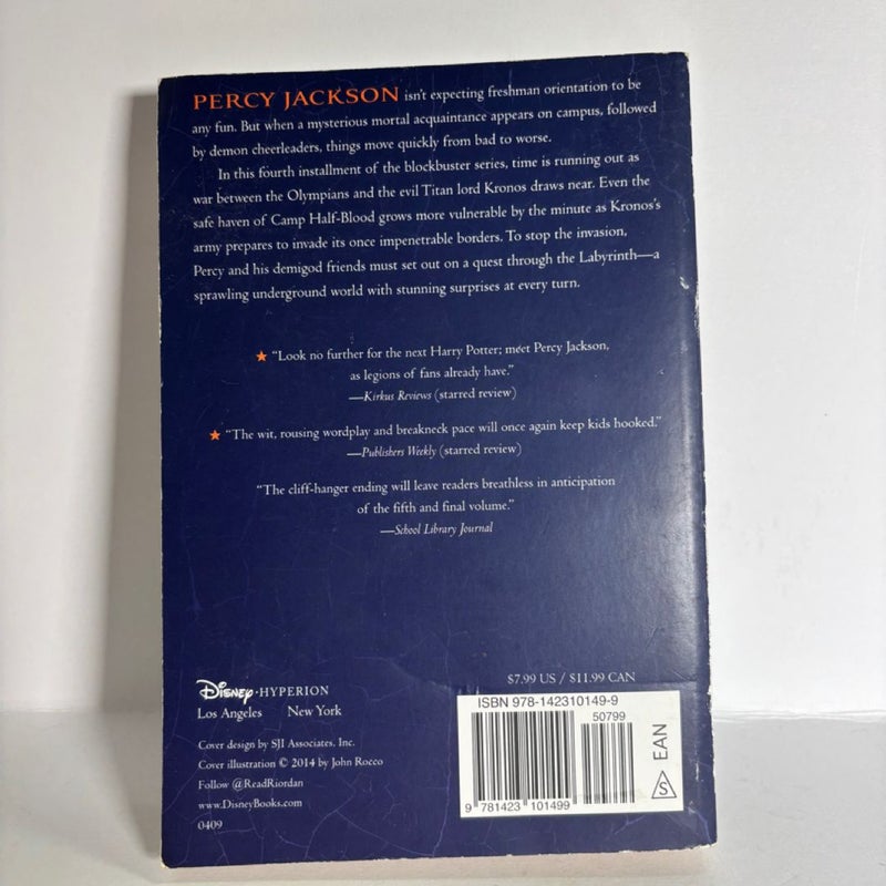 Percy Jackson and the Olympians, Book Four the Battle of the Labyrinth (Percy Jackson and the Olympians, Book Four)