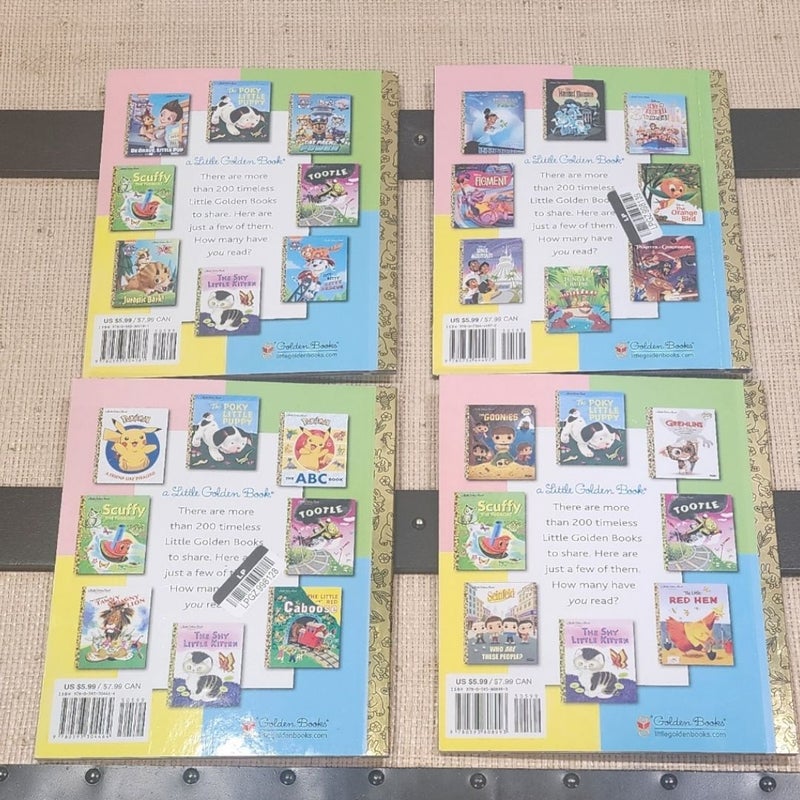 Lot of 4 Little Golden Kids Books 8