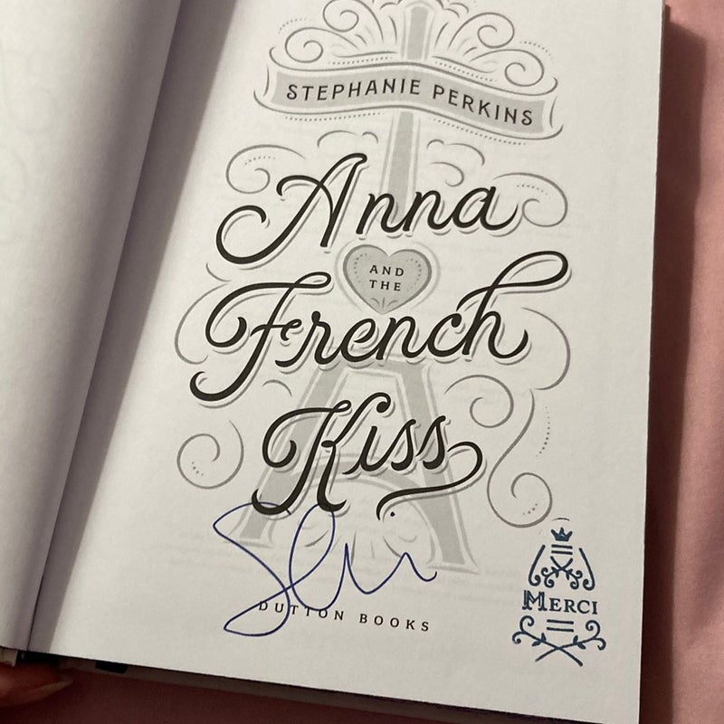 SIGNED Anna and the French Kiss Collector's Edition