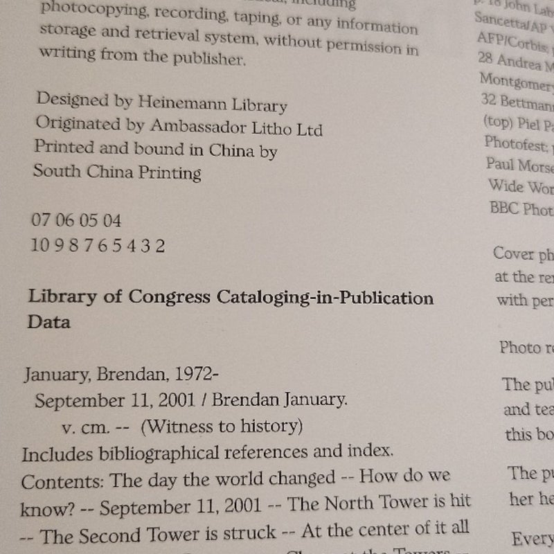 September 11 2001