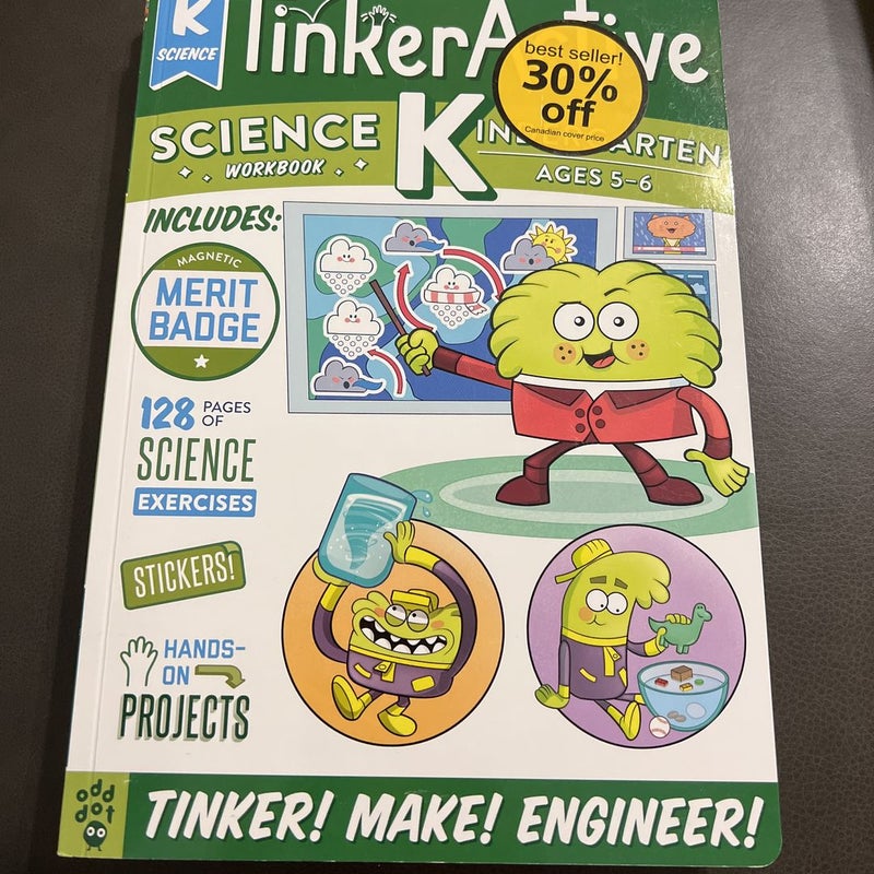 TinkerActive Workbooks: Kindergarten Science