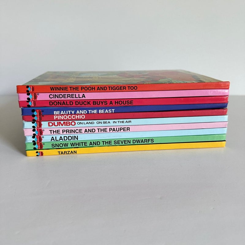Disney’s Wonderful World of Reading book bundle, 10 books