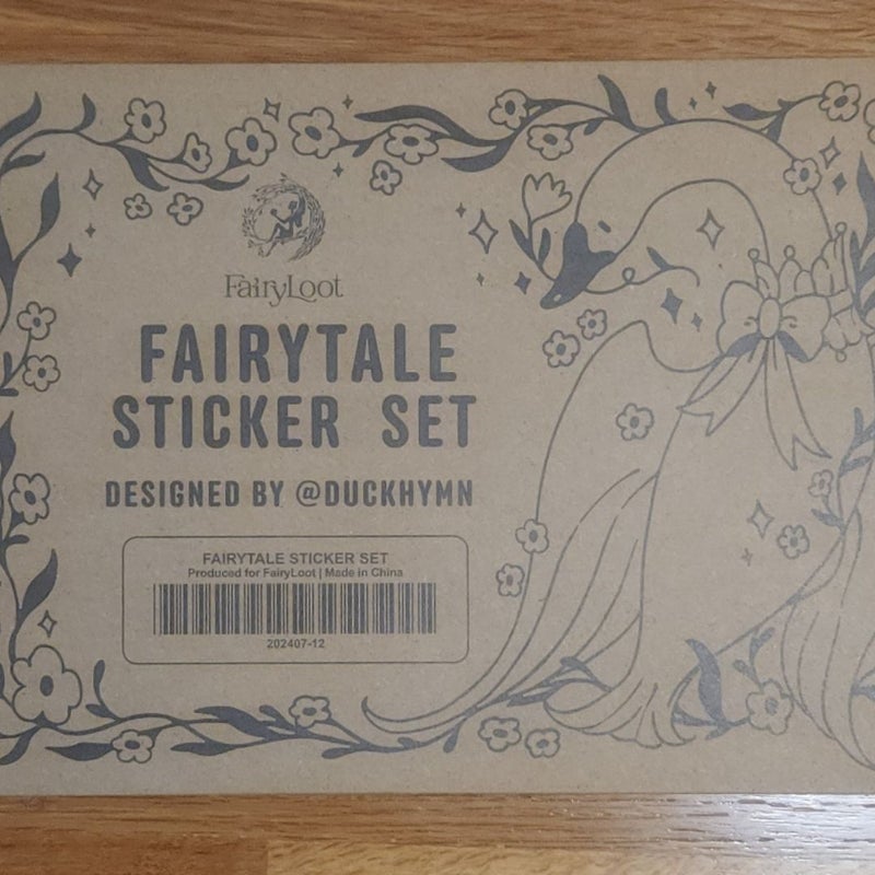 Fairyloot sticker sheets