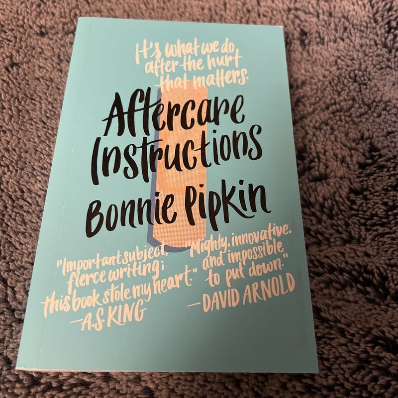 Aftercare Instructions
