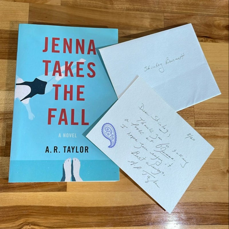 ✨SIGNED✍🏼✨ Jenna Takes the Fall