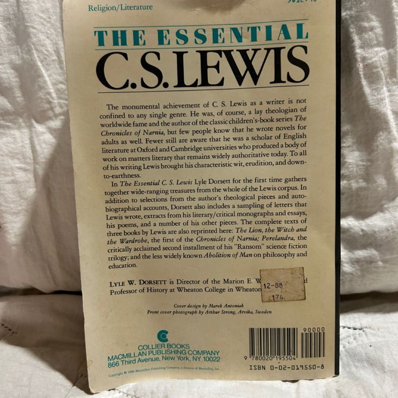 The Essential C. S. Lewis