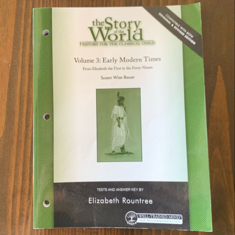 Story of the World Tests Volume Three Early Modern Times