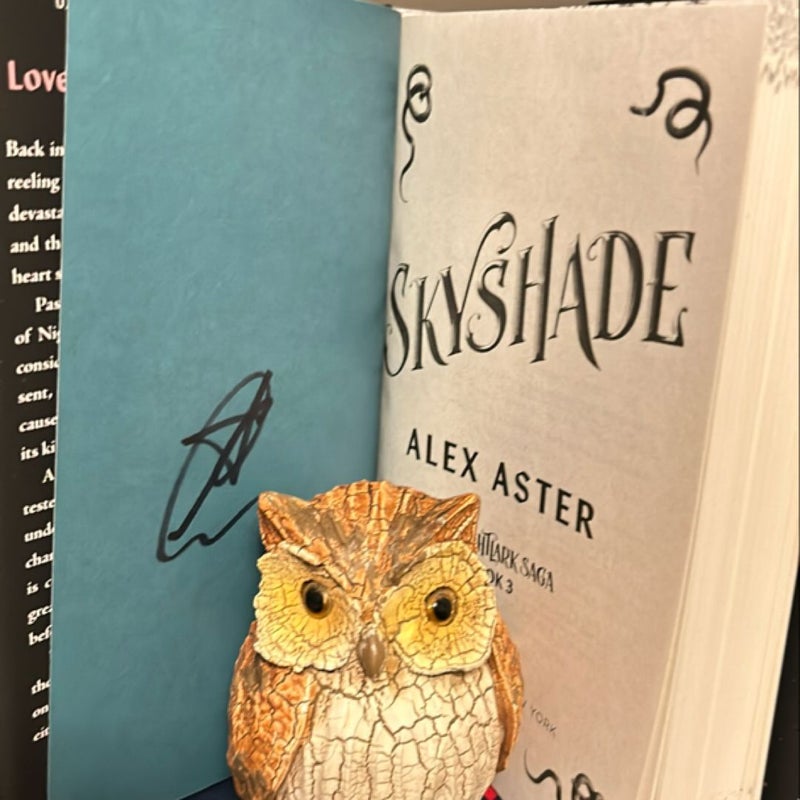 Skyshade SIGNED *Barnes & Noble* exclusive