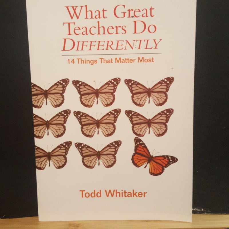 What Great Teachers Do Differently, 1st Edition