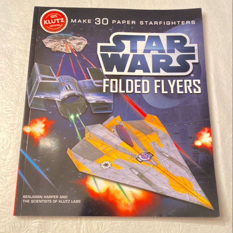 Star Wars Folded Flyers