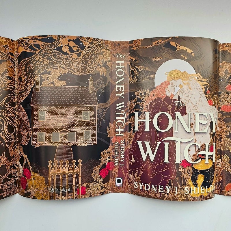 The Honey Witch by Sydney J. Shields Sprayed Edges Endpaper Artwork Fairyloot Special Edition NEW