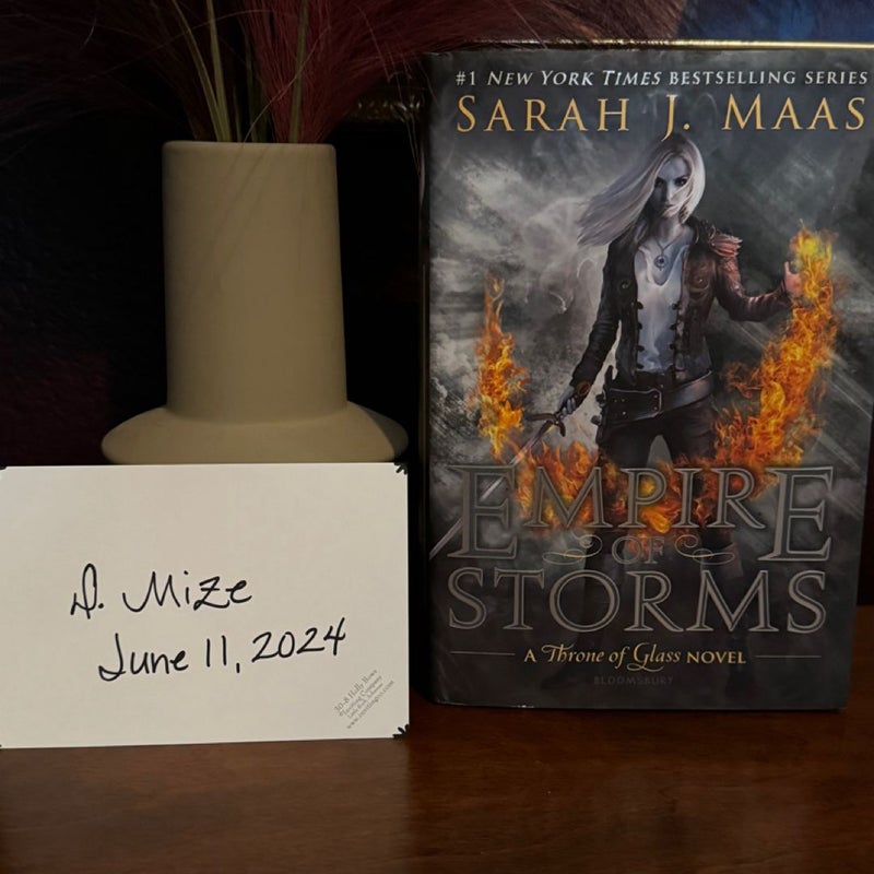 Empire of Storms, 1st Printing