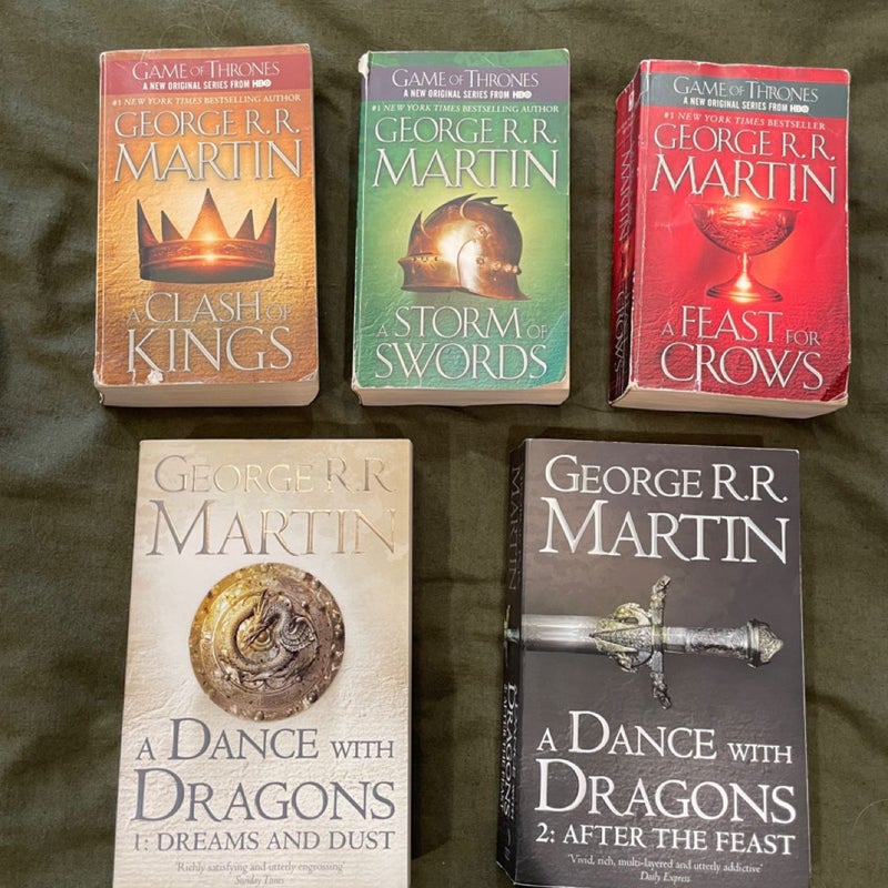 Game of Thrones / A Song of Ice and Fire [Books 2-5]