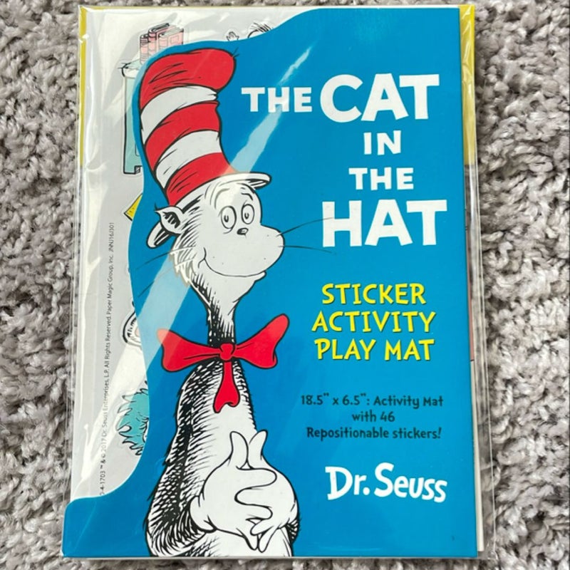 The Cat In The Hat sticker activity 