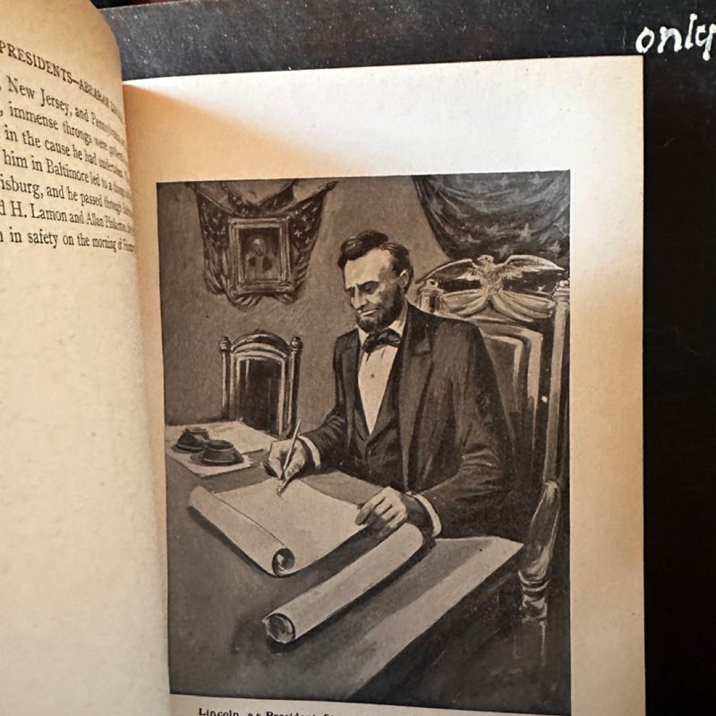 Our Martyr Presidents Presidents Their Illustrious Lives HCB Book Antique 1901