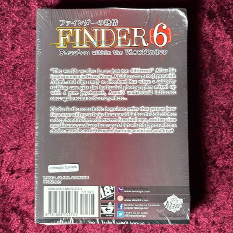 Finder Volume 6: Passion Within the Viewfinder (Yaoi Manga)