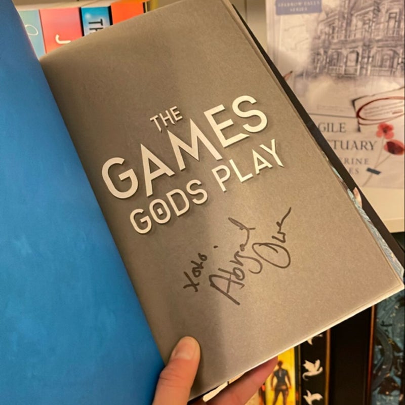 SIGNED The Games Gods Play (Deluxe Limited Edition)